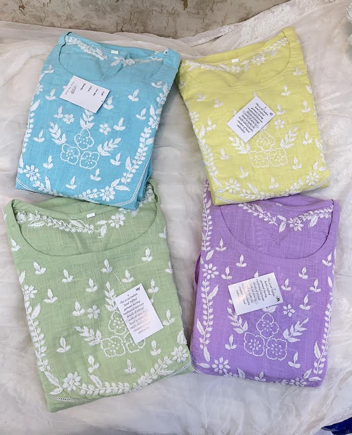 Linene Chikankari Sets