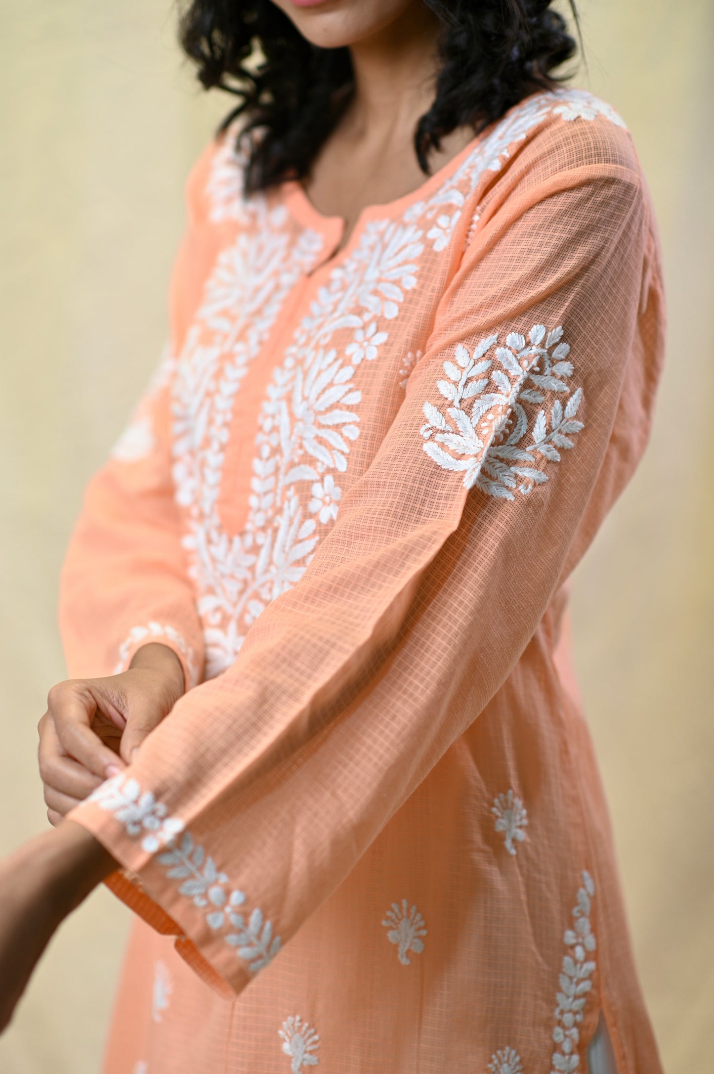 Kota Chikankari Exclusive Kurta