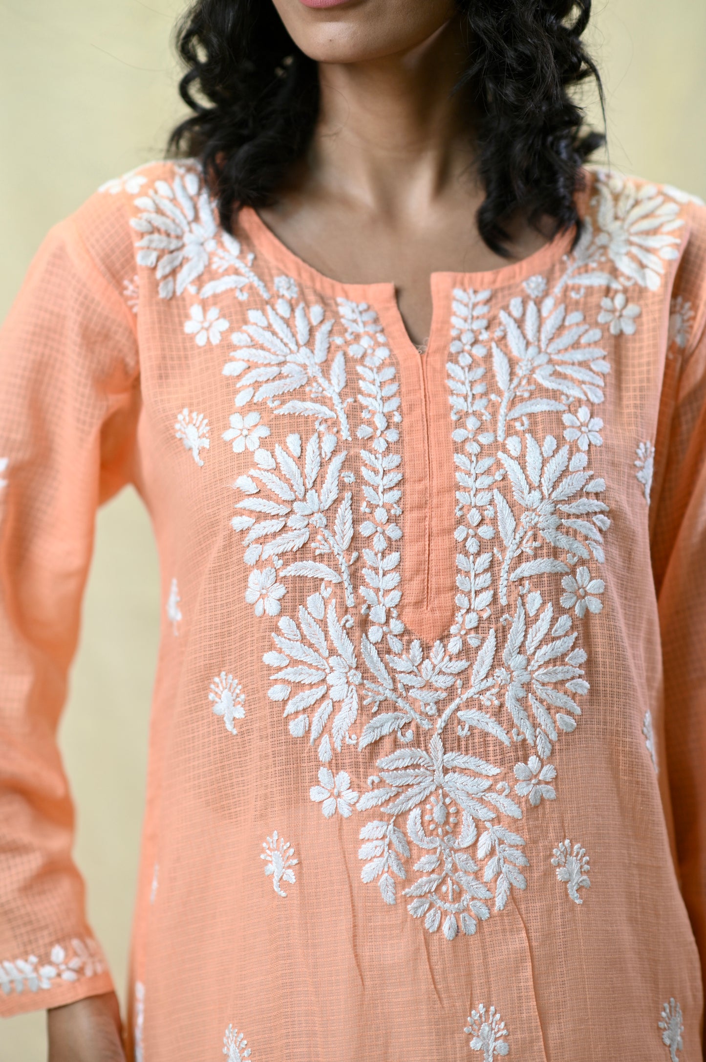Kota Chikankari Exclusive Kurta