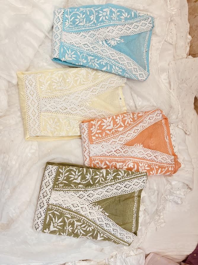 Kota Chikankari Elegant Short Frock