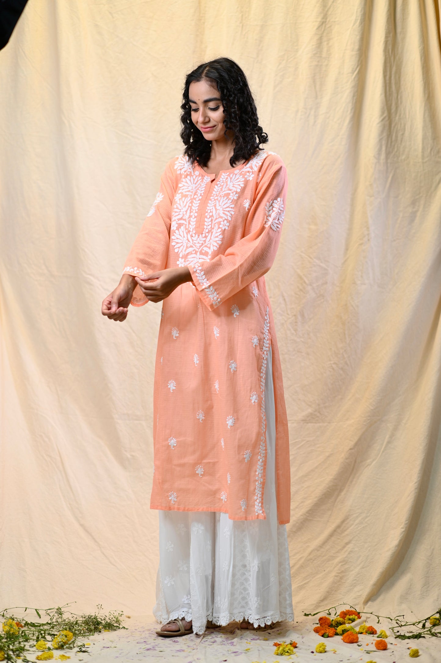 Kota Chikankari Exclusive Kurta