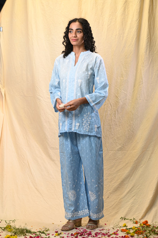 Krishna Boota Exclusive Chikankari Cord Sets